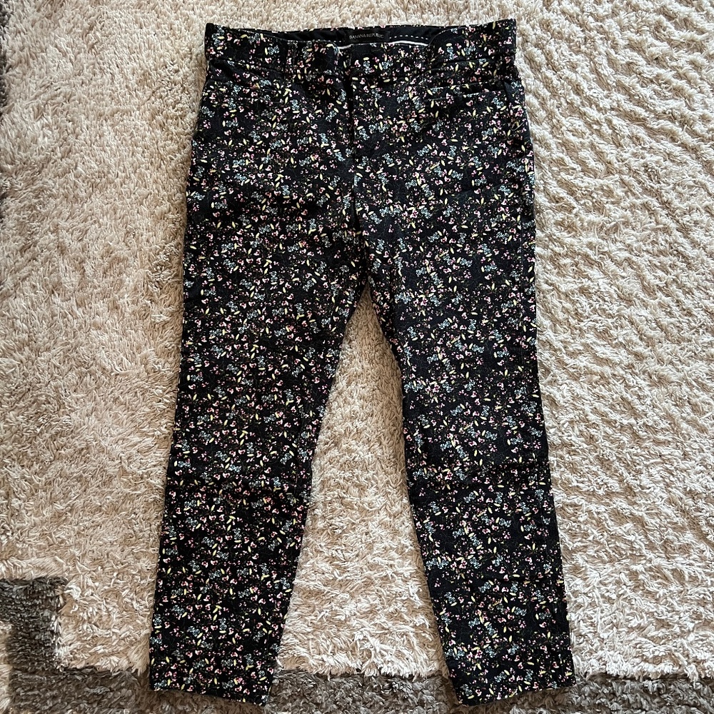 Banana Republic Women's Floral Sloan Pant